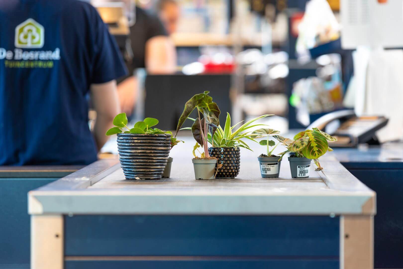 Tuincentrum checkout
